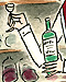 Wine Sample by Roxanna Bikadoroff