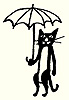kitty umbrella