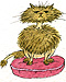 Fluffy Felines by Roxanna Bikadoroff