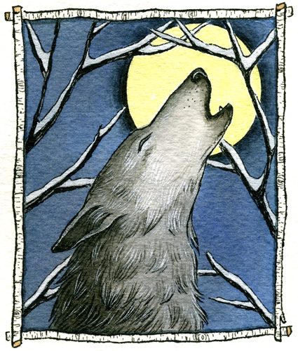 Singing wolf